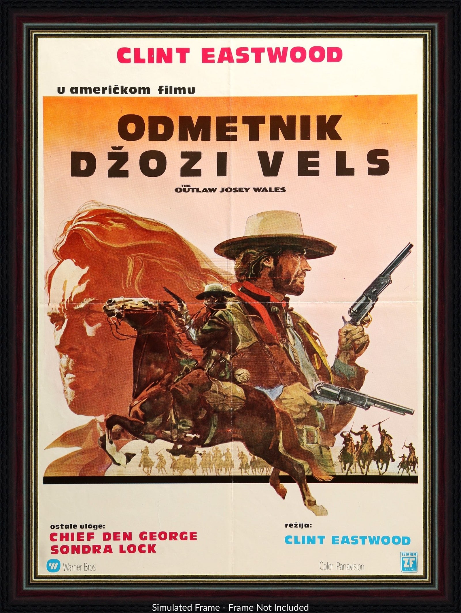 Outlaw Josey Wales (1976) original movie poster for sale at Original Film Art - Vintage Movie Posters