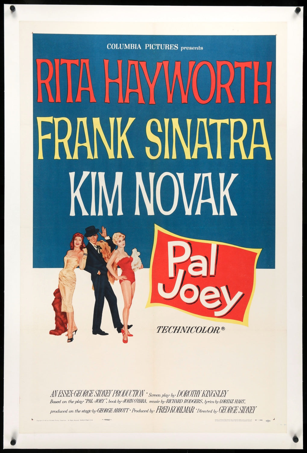 Pal Joey (1957) original movie poster for sale at Original Film Art