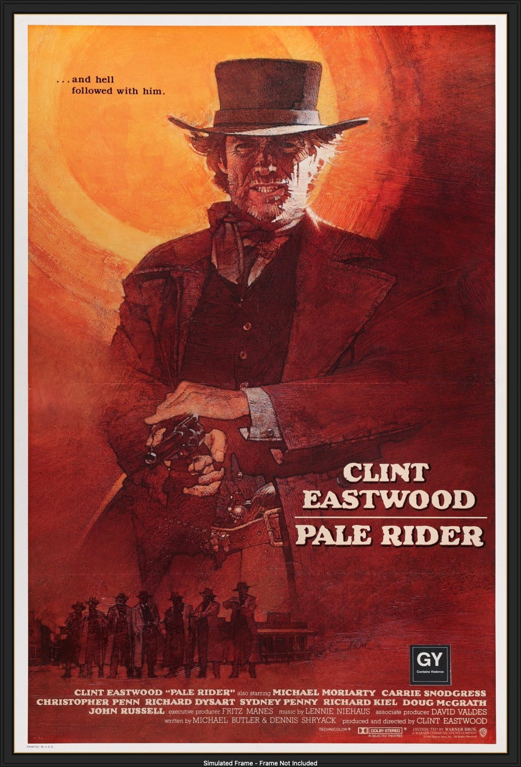 Pale Rider (1985) original movie poster for sale at Original Film Art - Vintage Movie Posters