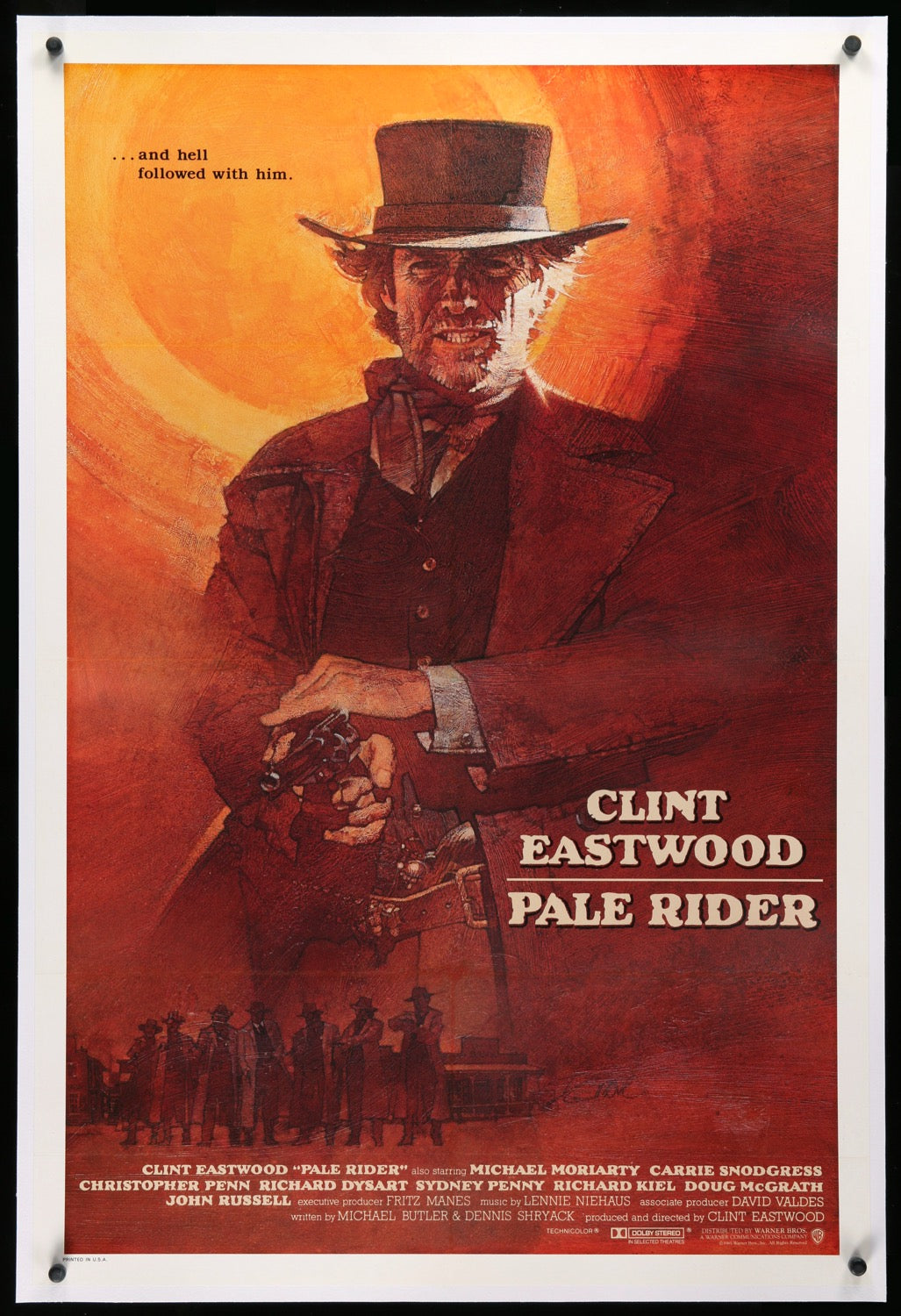 Pale Rider (1985) original movie poster for sale at Original Film Art