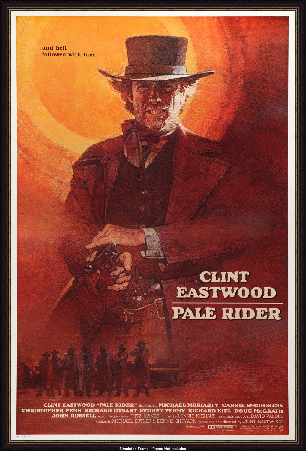 Pale Rider (1985) original movie poster for sale at Original Film Art