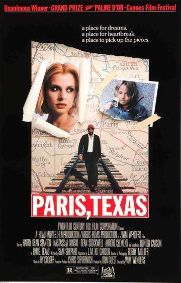 Paris, Texas (1984) original movie poster for sale at Original Film Art - Vintage Movie Posters