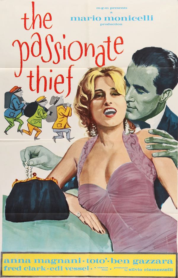 Passionate Thief (1960) original movie poster for sale at Original Film Art - Vintage Movie Posters