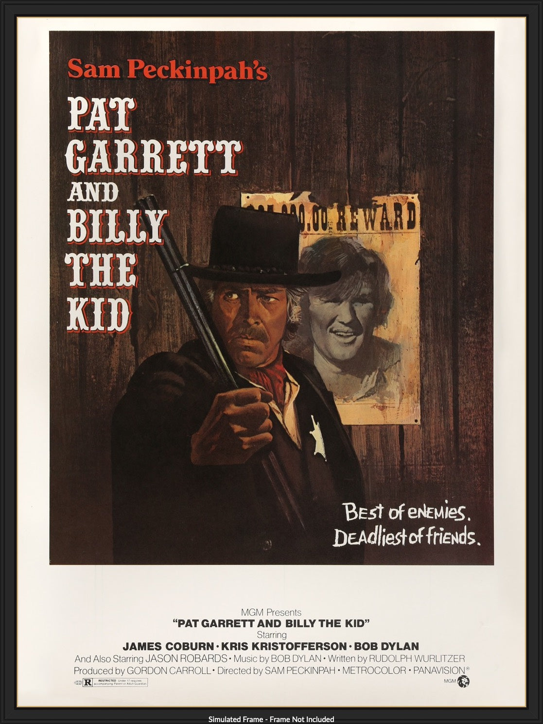 Pat Garrett and Billy the Kid (1973) original movie poster for sale at Original Film Art