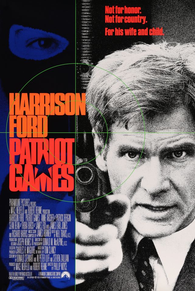 Patriot Games (1992) original movie poster for sale at Original Film Art - Vintage Movie Posters