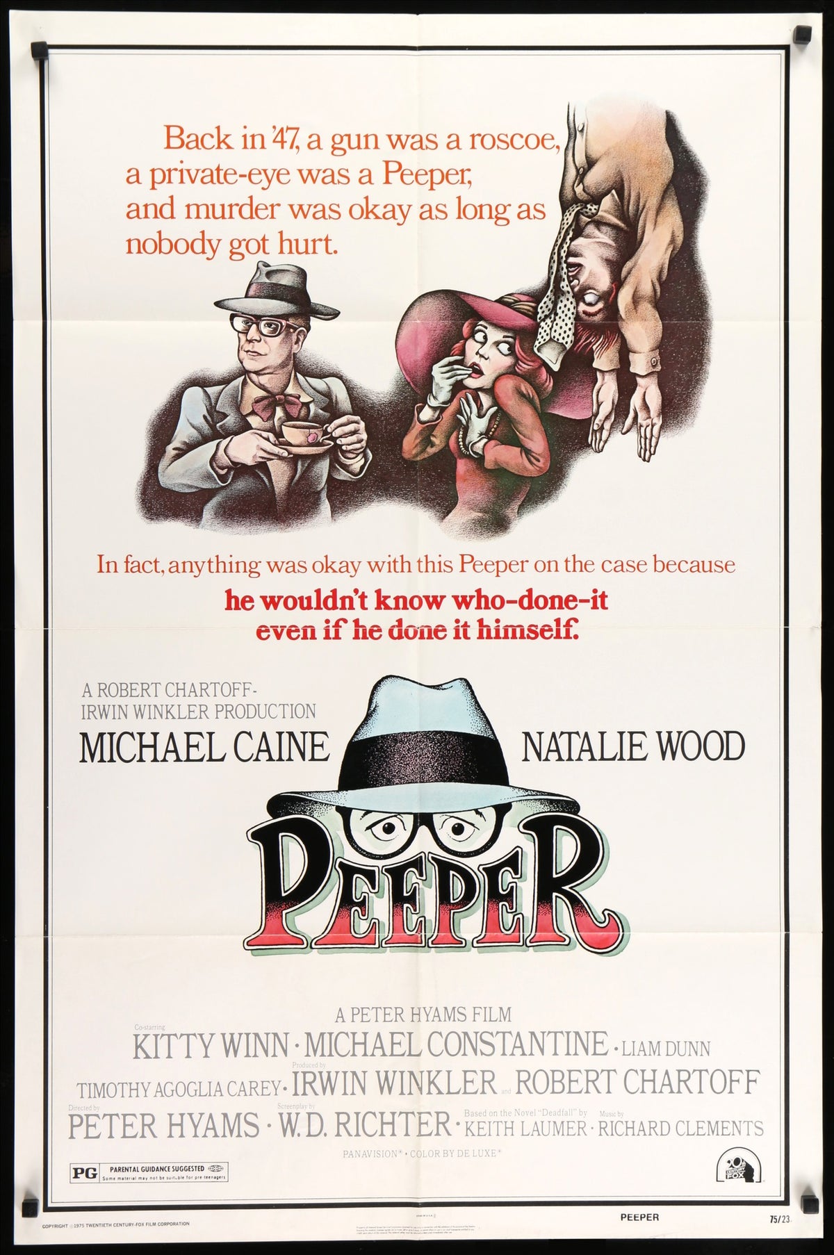 Peeper (1975) original movie poster for sale at Original Film Art - Vintage Movie Posters