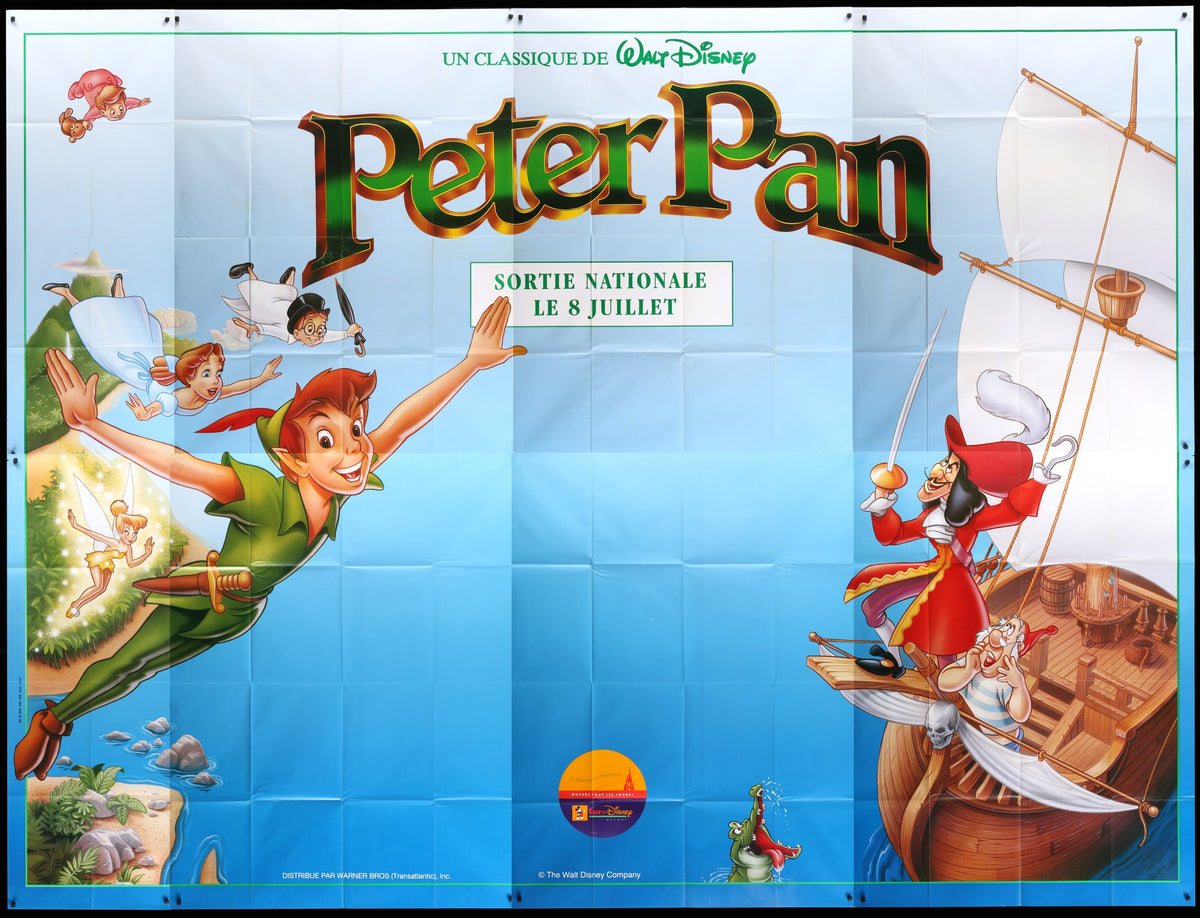 Peter Pan (1953) original movie poster for sale at Original Film Art - Vintage Movie Posters