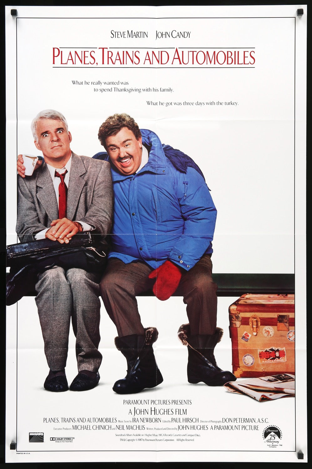 Planes, Trains and Automobiles (1987) original movie poster for sale at Original Film Art - Vintage Movie Posters