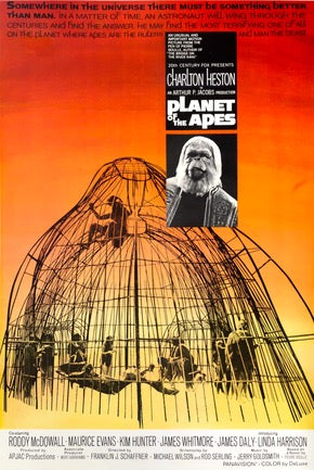 Planet of the Apes (1968) original movie poster for sale at Original Film Art