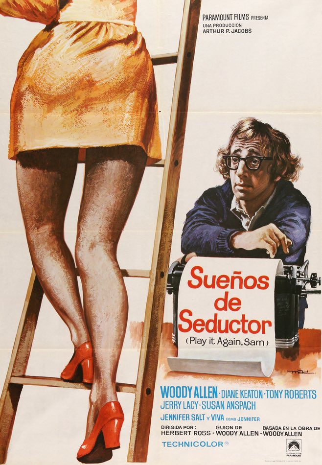 Play It Again, Sam (1972) original movie poster for sale at Original Film Art - Vintage Movie Posters