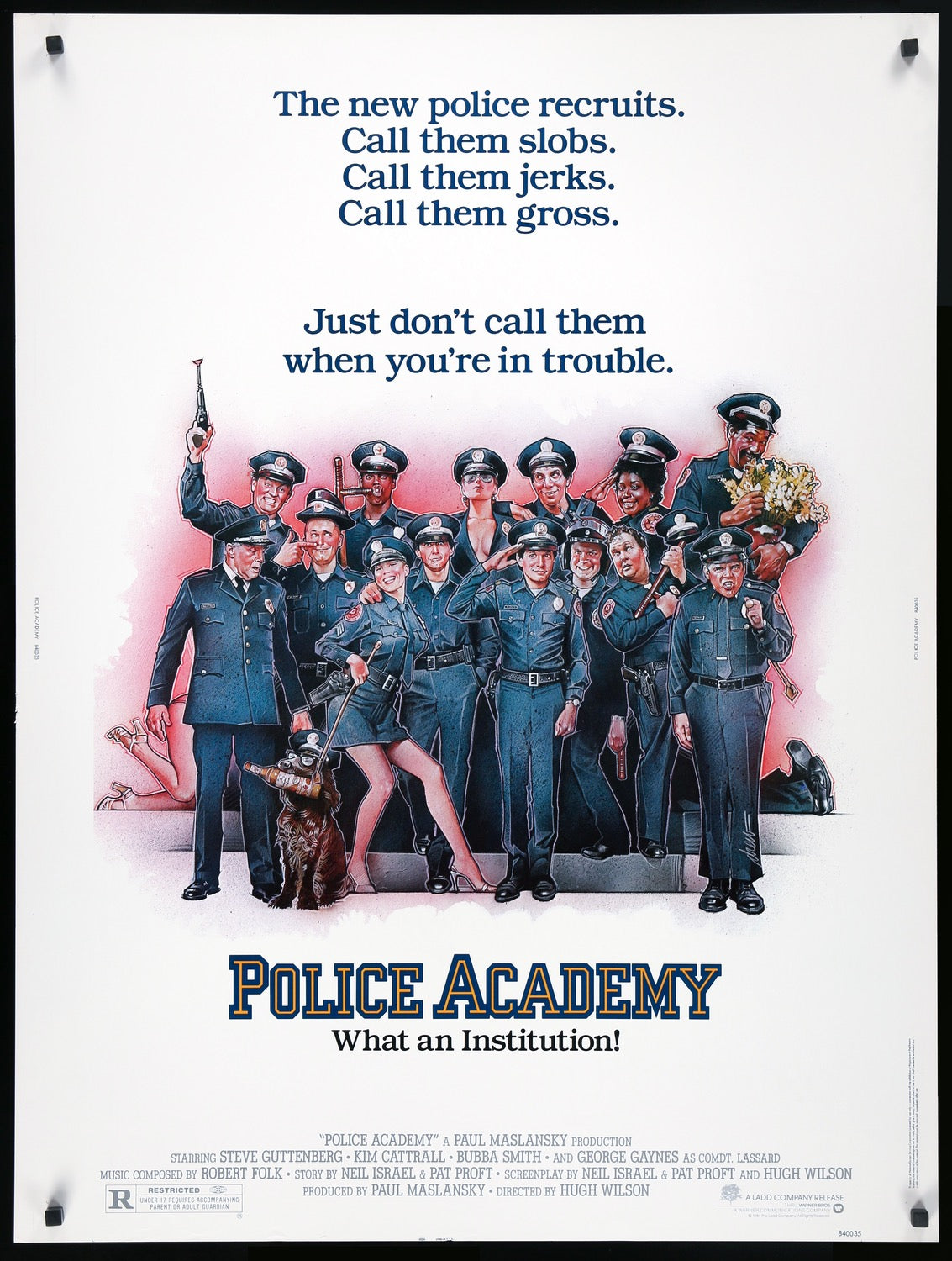 Police Academy (1984) original movie poster for sale at Original Film Art - Vintage Movie Posters