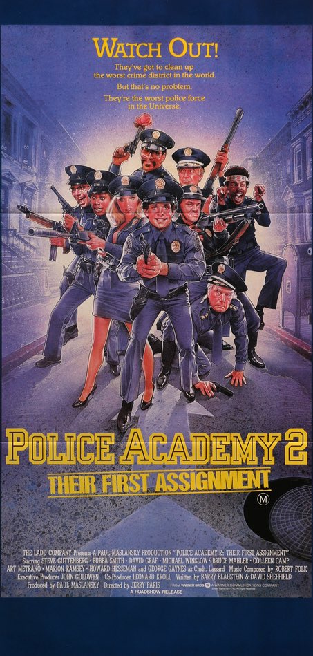 Police Academy 2: Their First Assignment (1985) original movie poster for sale at Original Film Art