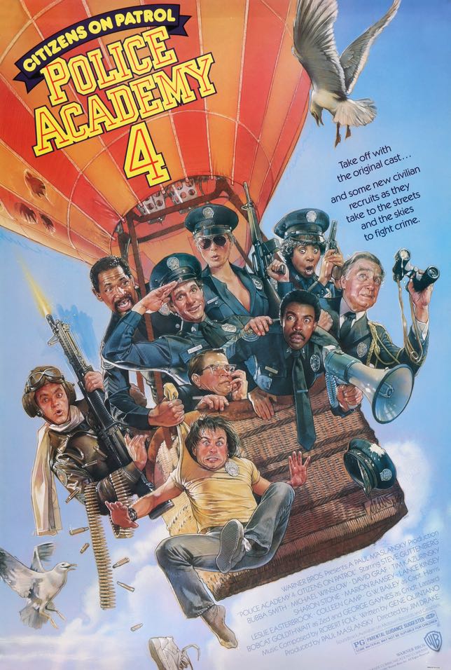 Police Academy 4: Citizens on Patrol (1987) original movie poster for sale at Original Film Art - Vintage Movie Posters