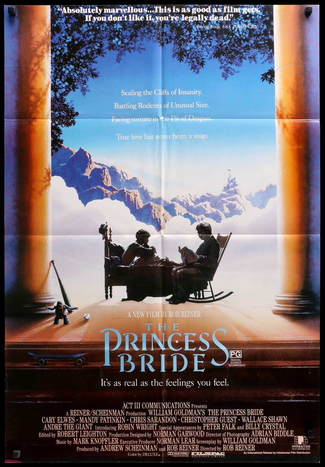 Princess Bride (1987) original movie poster for sale at Original Film Art - Vintage Movie Posters
