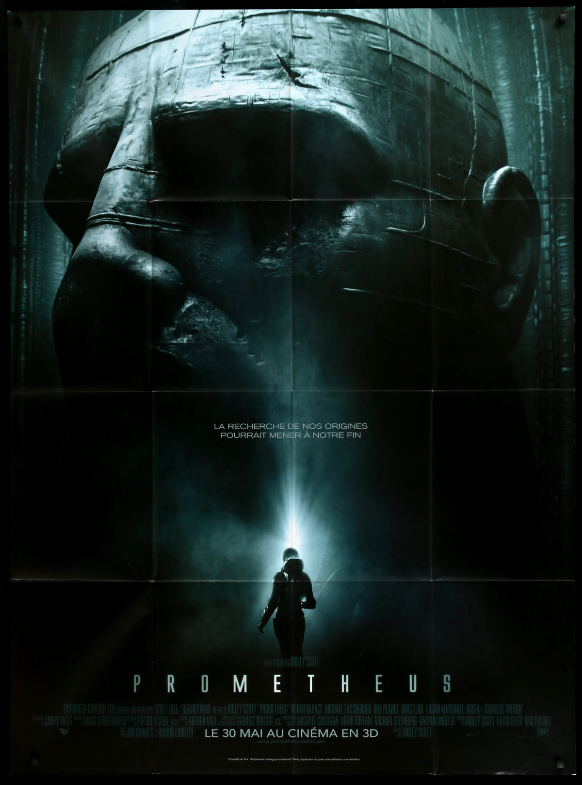 Prometheus (2012) original movie poster for sale at Original Film Art