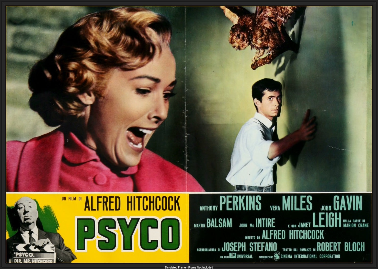 Psycho (1960) original movie poster for sale at Original Film Art