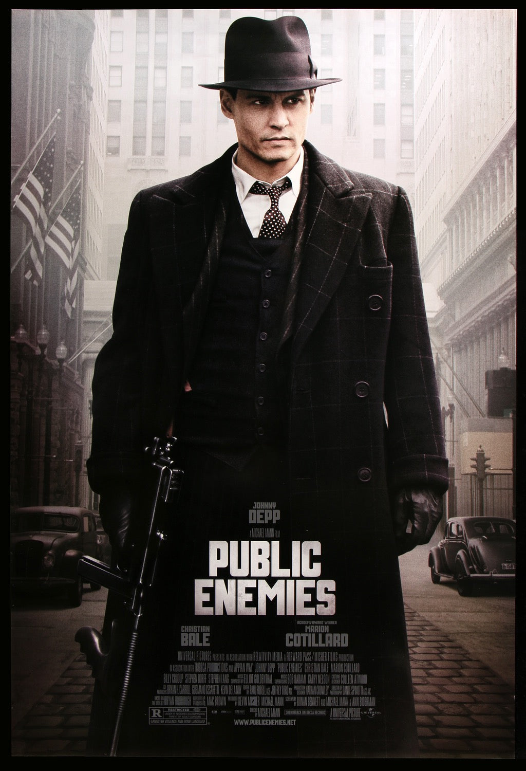 Public Enemies (2009) Original One-Sheet Movie Poster - Original Film ...