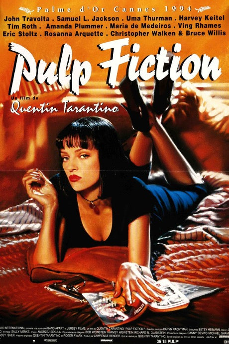 ポスター 90s VINTAGE PULP FICTION ORIGINAL POSTER ポスター 90s VINTAGE PULP FICTION ORIGINAL POSTER Pulp Fiction