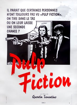 Pulp Fiction (1994) original movie poster for sale at Original Film Art - Vintage Movie Posters