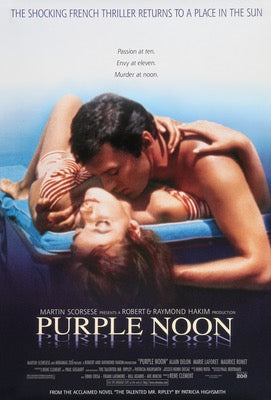 Purple Noon (1960) original movie poster for sale at Original Film Art - Vintage Movie Posters