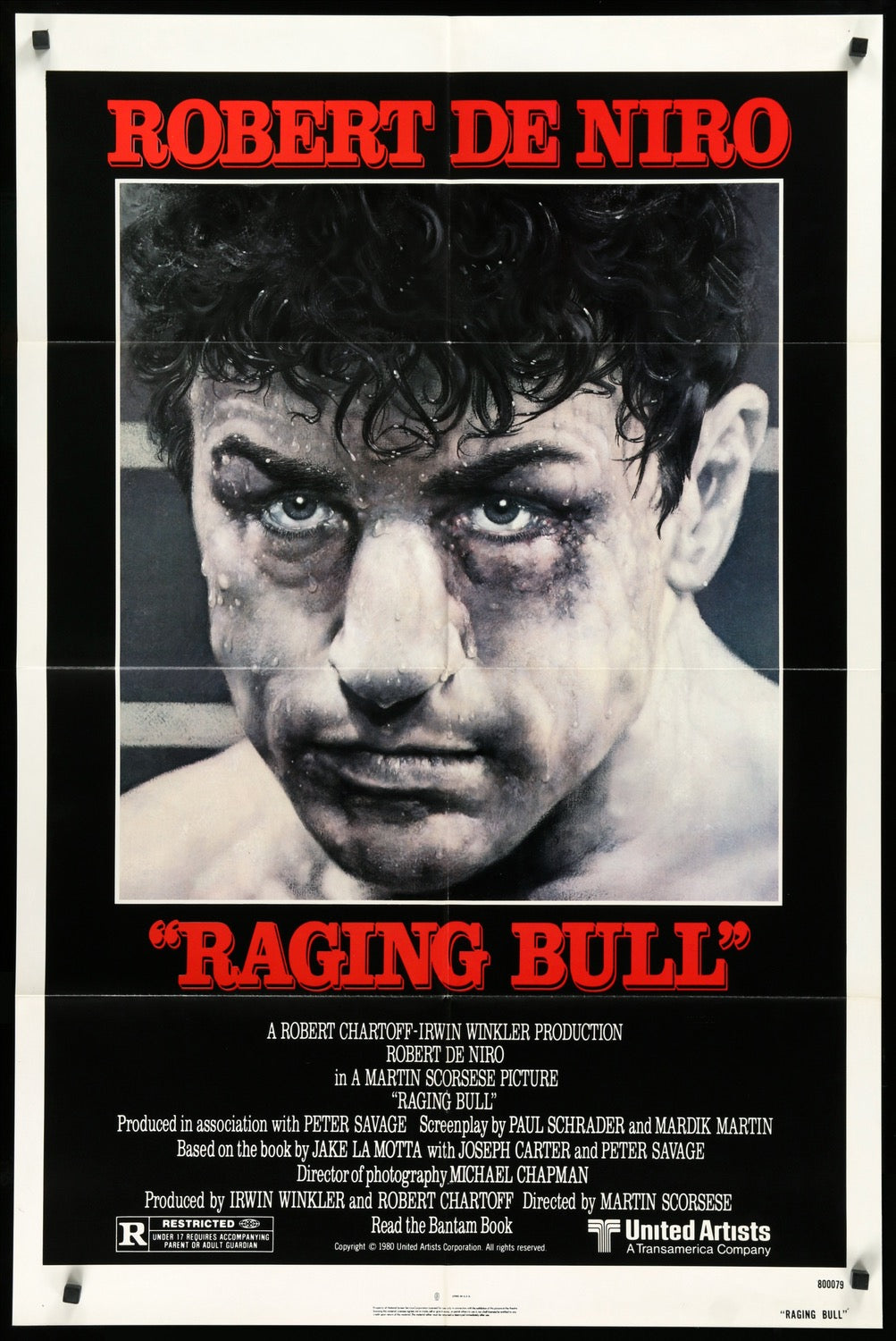 Raging Bull (1980) original movie poster for sale at Original Film Art - Vintage Movie Posters