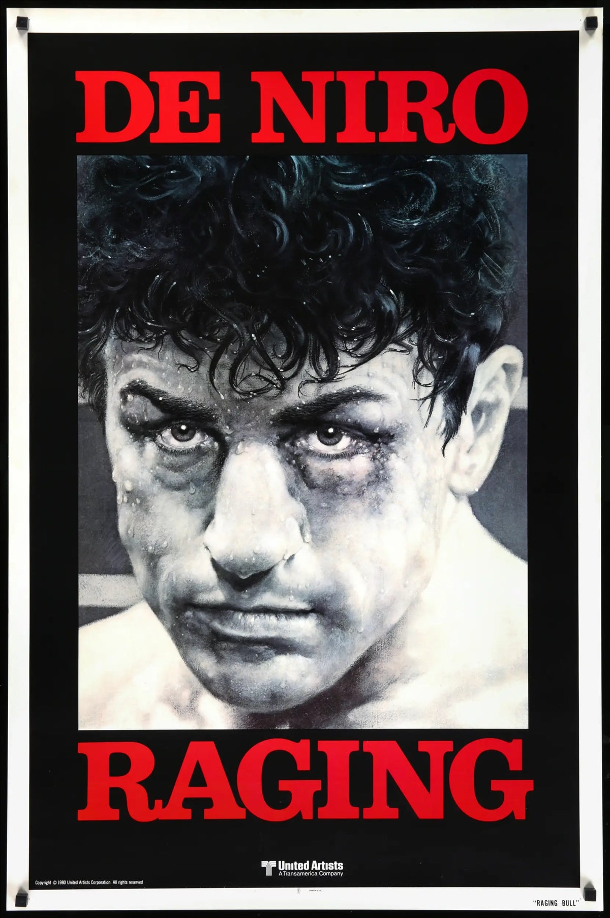 Raging Bull (1980) original movie poster for sale at Original Film Art - Vintage Movie Posters