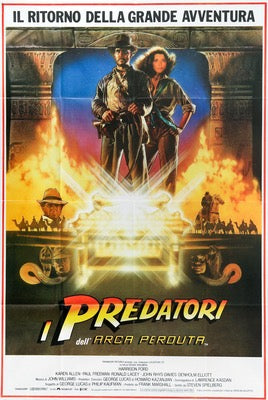 Raiders of the Lost Ark (1981) original movie poster for sale at Original Film Art