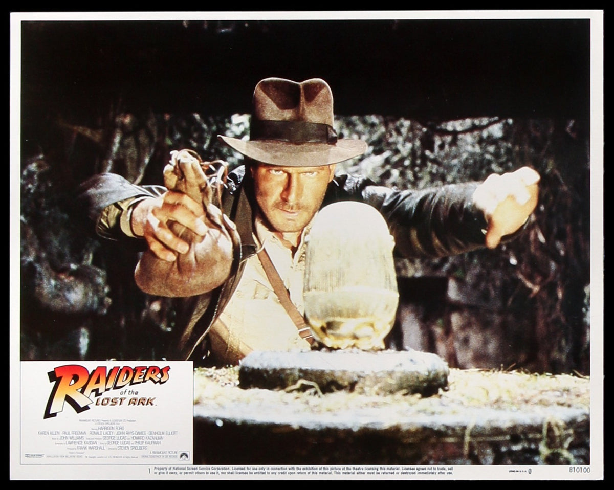 Raiders of the Lost Ark (1981) original movie poster for sale at Original Film Art - Vintage Movie Posters