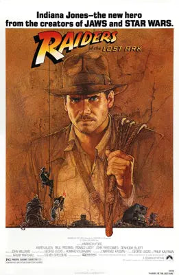 Raiders of the Lost Ark (1981) original movie poster for sale at Original Film Art - Vintage Movie Posters