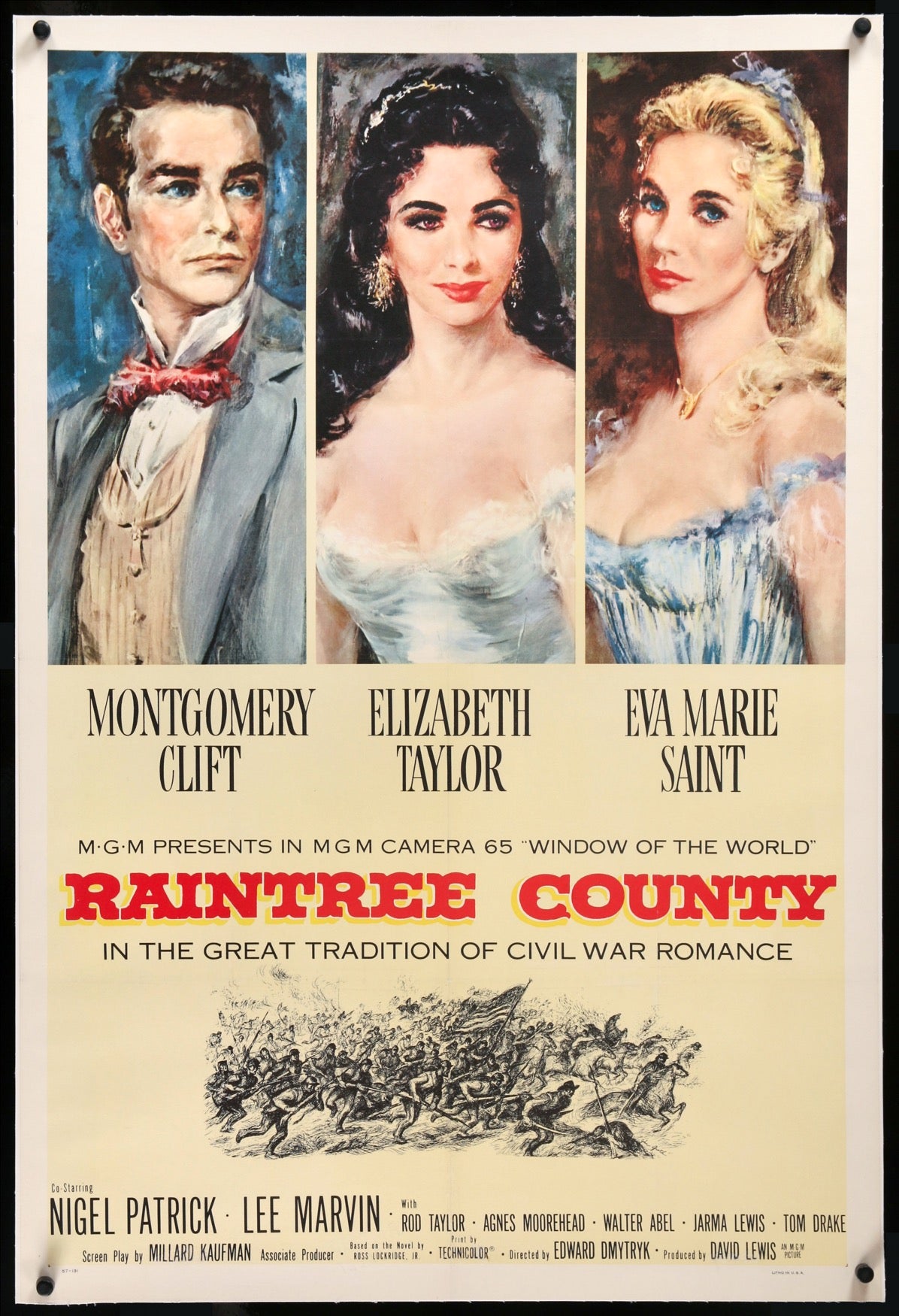 Raintree County (1957) original movie poster for sale at Original Film Art