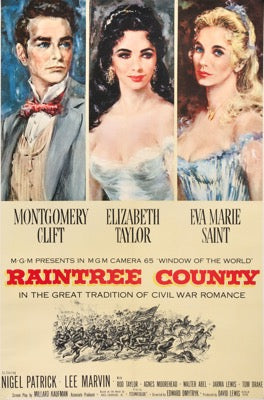 Raintree County (1957) original movie poster for sale at Original Film Art - Vintage Movie Posters