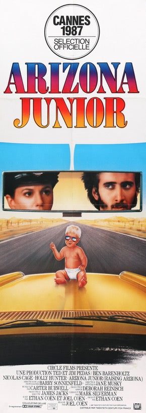 Raising Arizona (1987) original movie poster for sale at Original Film Art - Vintage Movie Posters