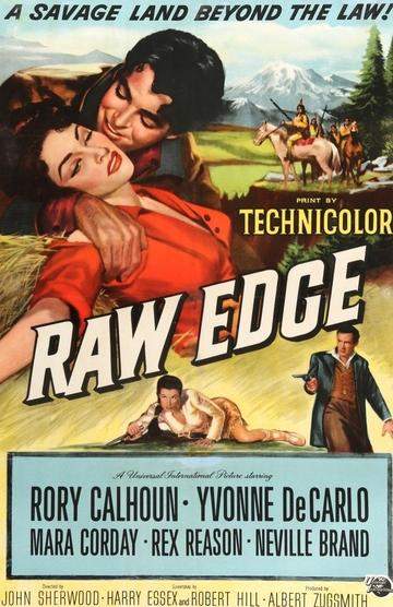 Raw Edge (1956) original movie poster for sale at Original Film Art - Vintage Movie Posters
