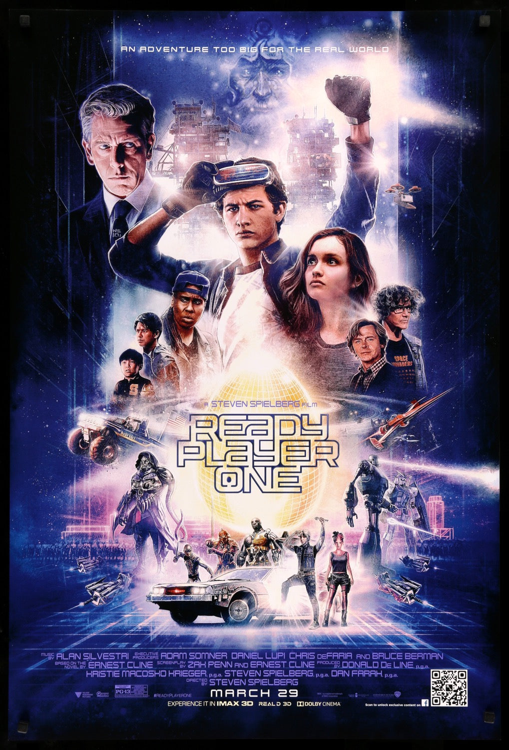Ready Player One (2018) original movie poster for sale at Original Film Art - Vintage Movie Posters