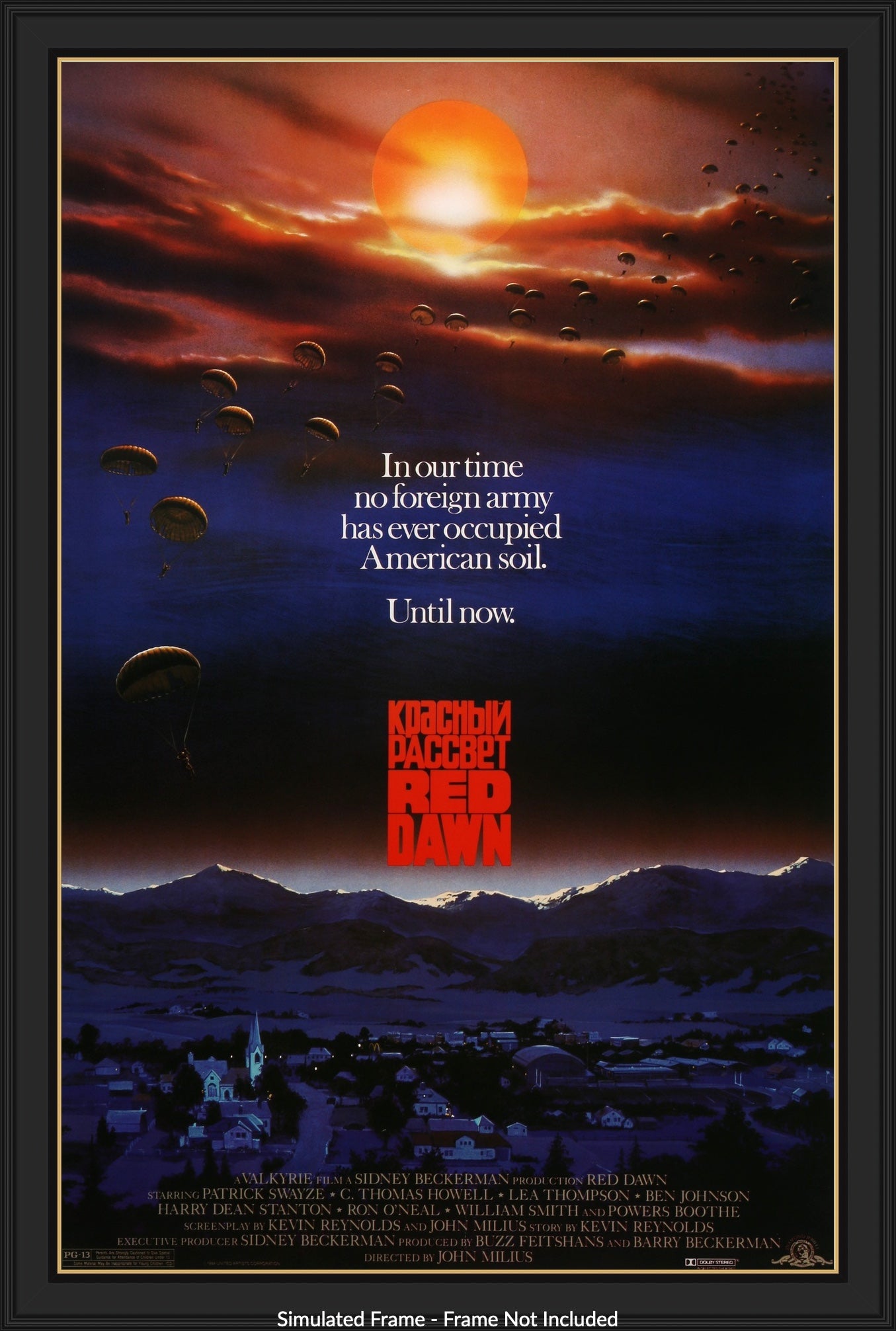 Red Dawn (1984) original movie poster for sale at Original Film Art - Vintage Movie Posters