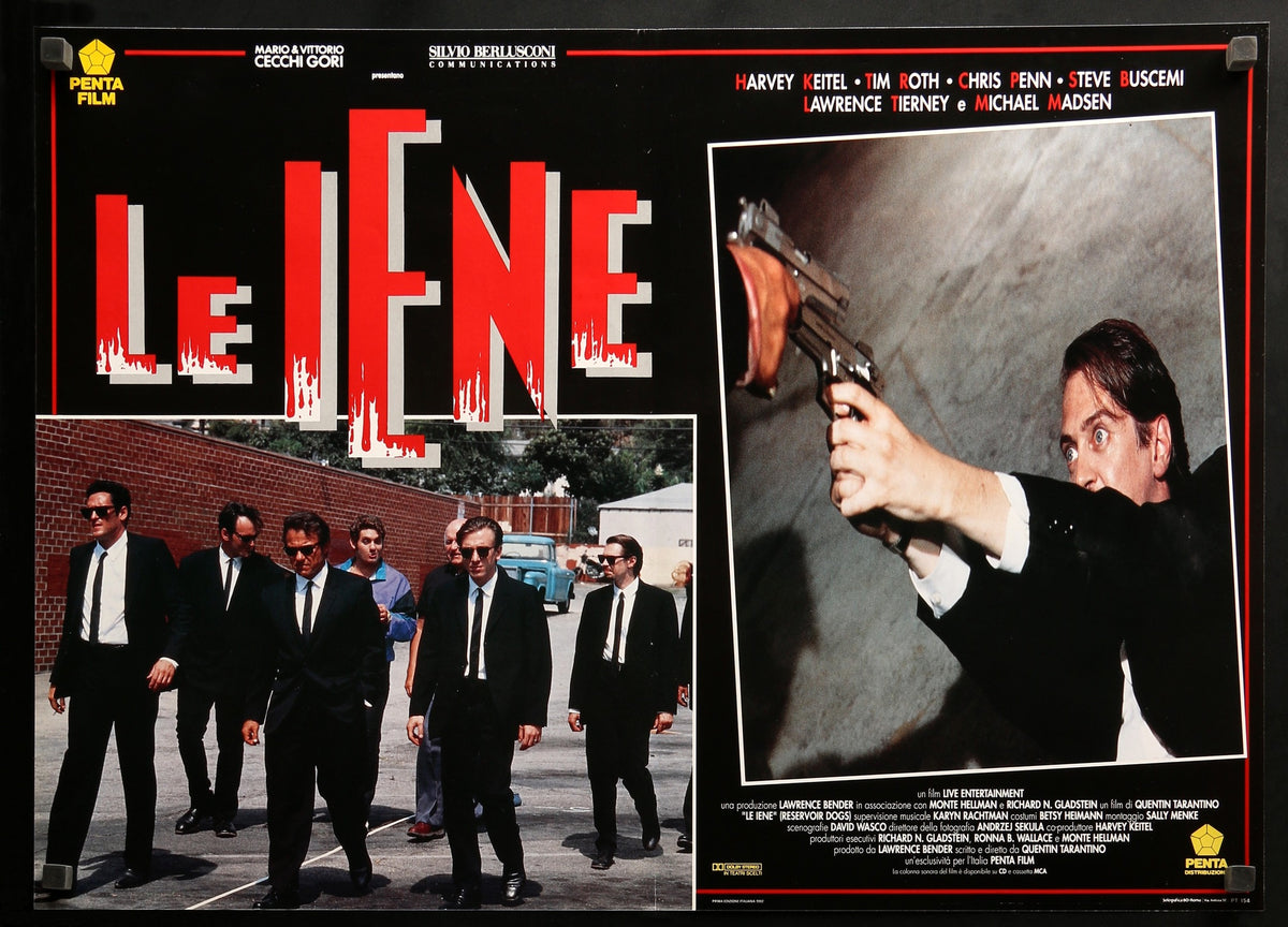 Reservoir Dogs (1992) original movie poster for sale at Original Film Art - Vintage Movie Posters