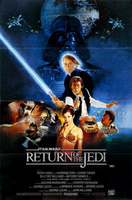 Return of the Jedi (1983) original movie poster for sale at Original Film Art - Vintage Movie Posters