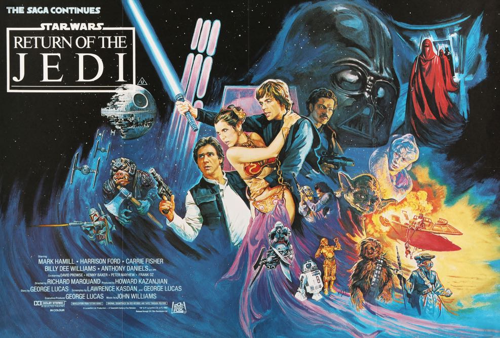 Return of the Jedi (1983) original movie poster for sale at Original Film Art - Vintage Movie Posters