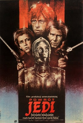 Return of the Jedi (1983) original movie poster for sale at Original Film Art