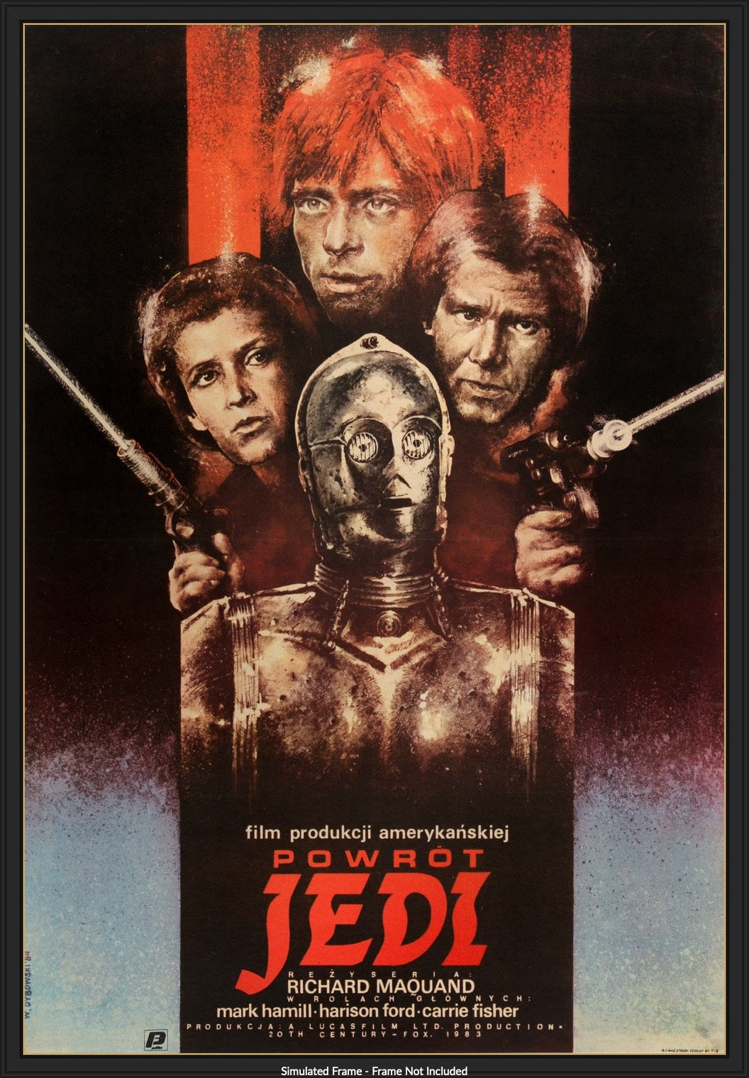 Return of the Jedi (1983) original movie poster for sale at Original Film Art