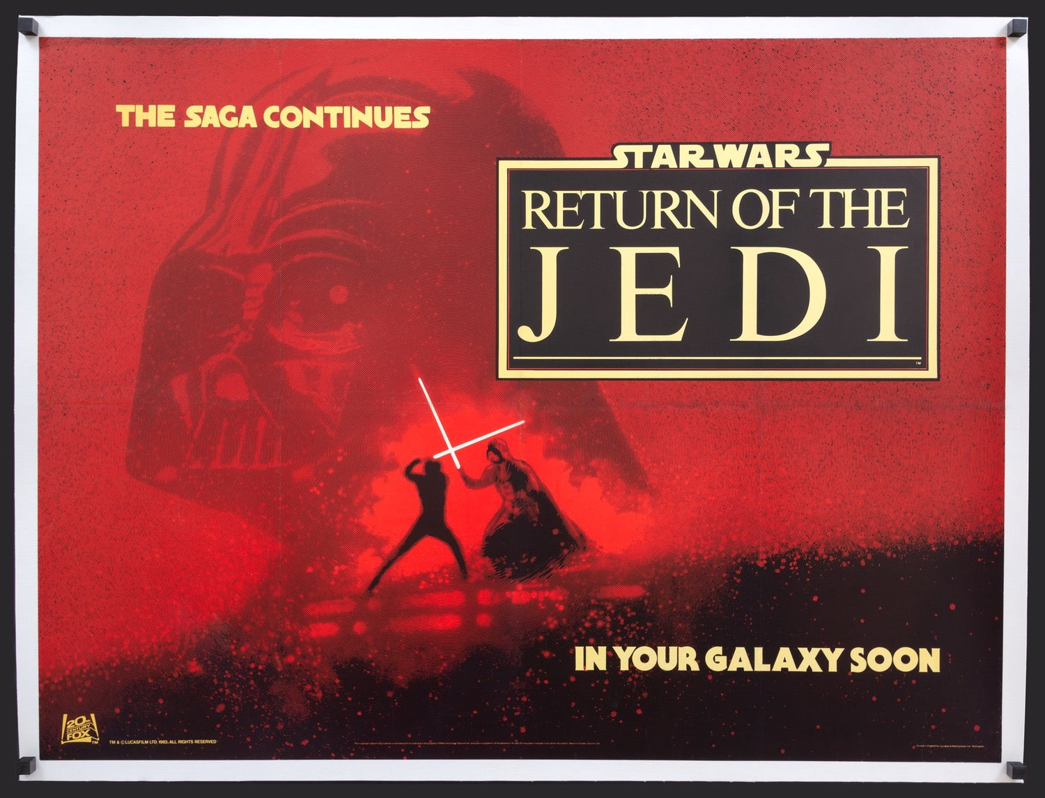 Return of the Jedi (1983) original movie poster for sale at Original Film Art