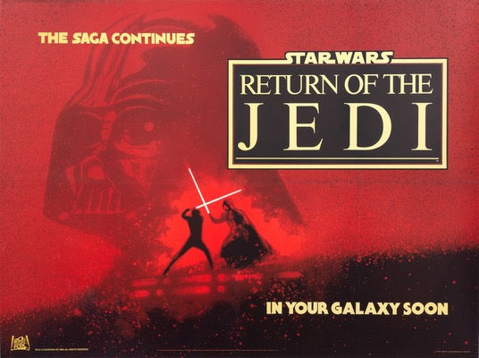 Return of the Jedi (1983) original movie poster for sale at Original Film Art