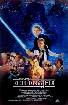 Return of the Jedi (1983) original movie poster for sale at Original Film Art - Vintage Movie Posters