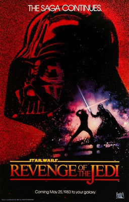 Return of the Jedi (1983) original movie poster for sale at Original Film Art - Vintage Movie Posters