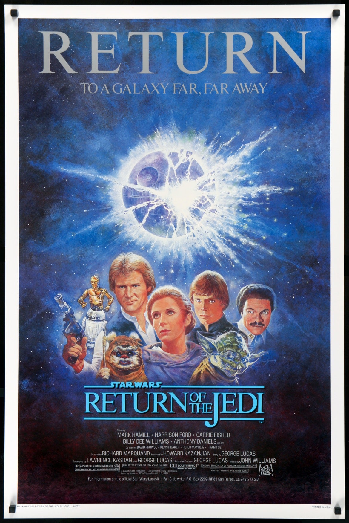 Return of the Jedi (1983) original movie poster for sale at Original Film Art - Vintage Movie Posters