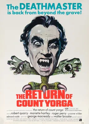 Return of Count Yorga (1971) original movie poster for sale at Original Film Art - Vintage Movie Posters