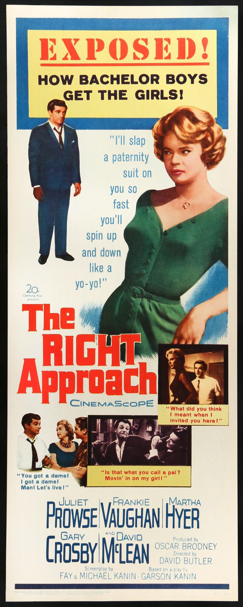 Right Approach (1961) original movie poster for sale at Original Film Art