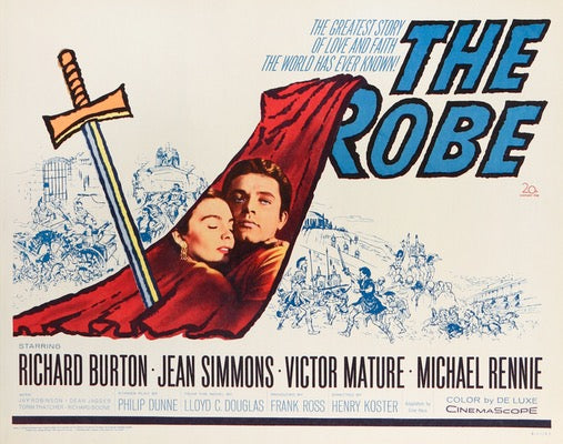 Robe (1953) original movie poster for sale at Original Film Art - Vintage Movie Posters