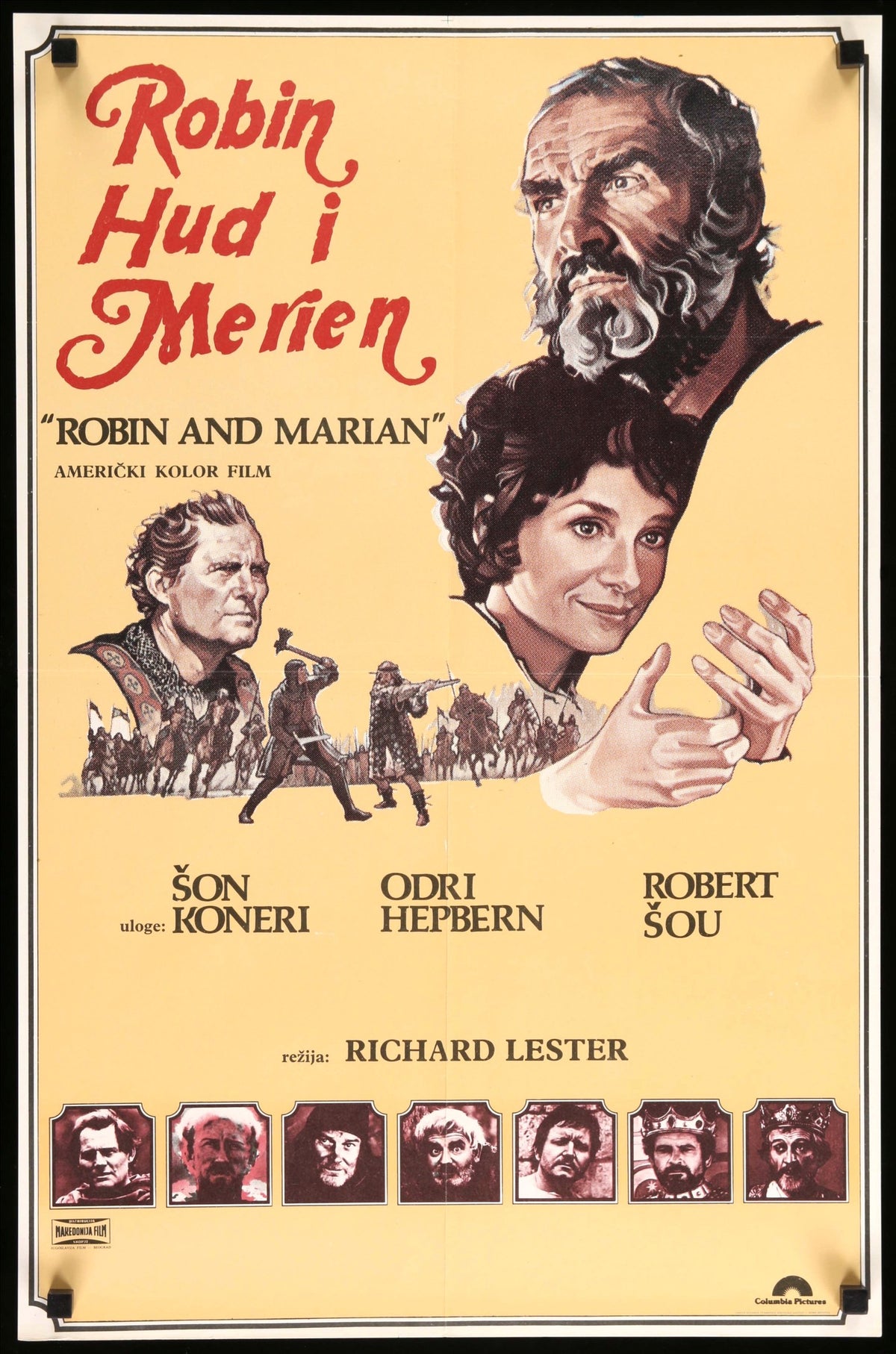 Robin and Marian (1976) original movie poster for sale at Original Film Art