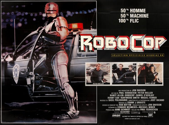 Robocop (1987) original movie poster for sale at Original Film Art